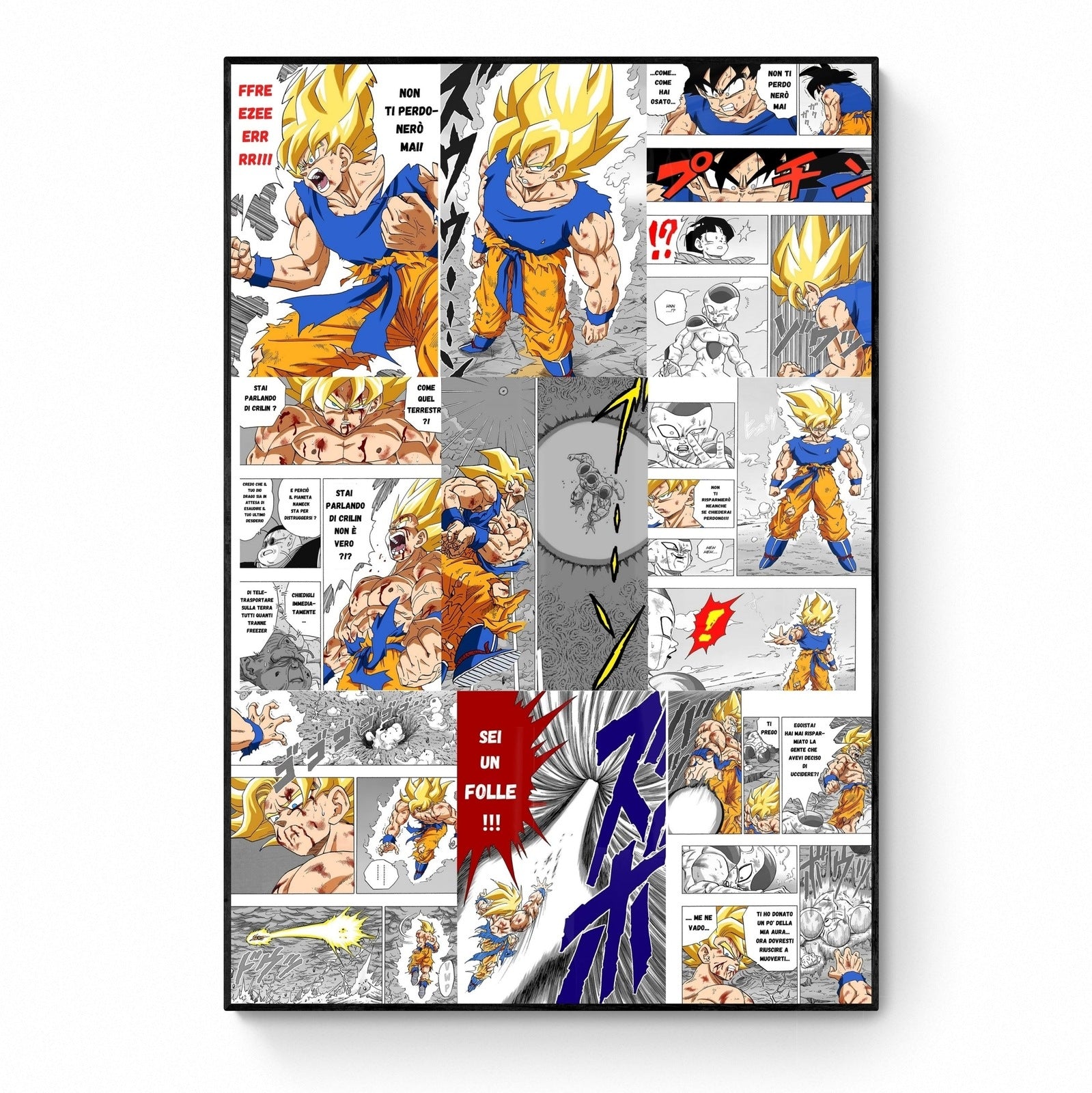 LIMITED EDITION - GOKU VS FREEZER